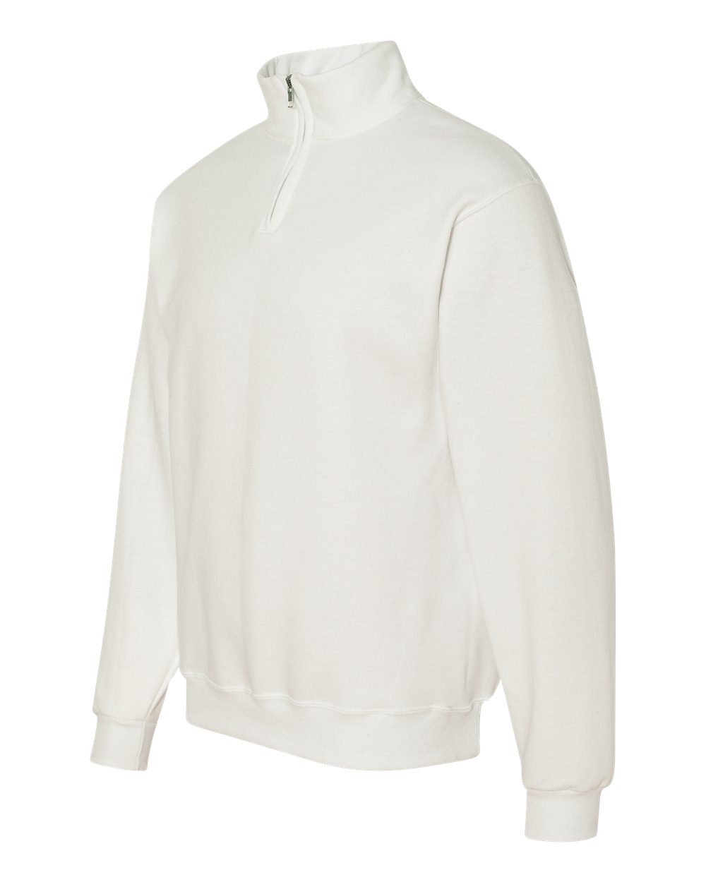 Bride Statement Quarter Zip Sweatshirt - White