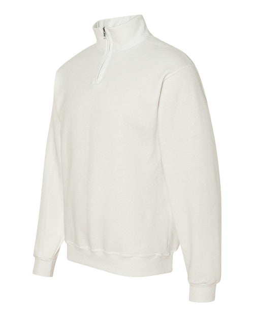 Bride Statement Quarter Zip Sweatshirt - White